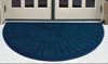 Picture of 6'x3'3" Half Oval Water Hog Mat in Indigo