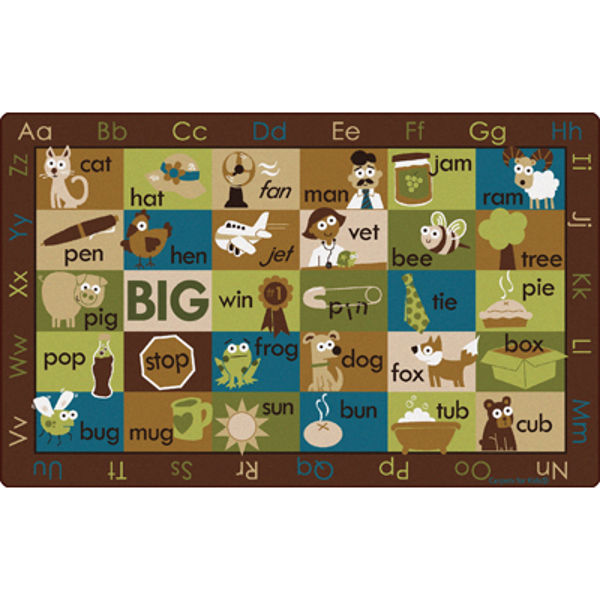 Picture of 7'6" x 12' Rhyme Time Rug