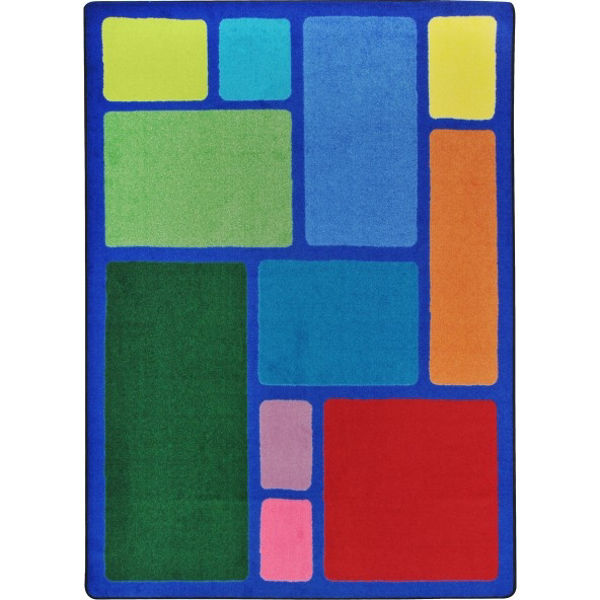Picture of 7'8" x 10'9" Our Blocks Carpet-Primary