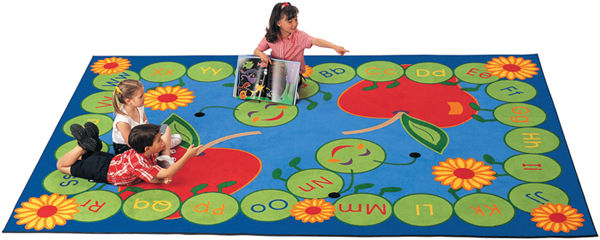 Picture of ABC Caterpillar Rug 4'5"x5'10"