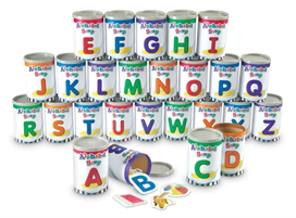 Picture of Alphabet Soup Sorters Set of 26