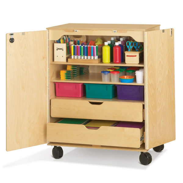 Art Storage Furniture for storing fine art, and art supplies, by