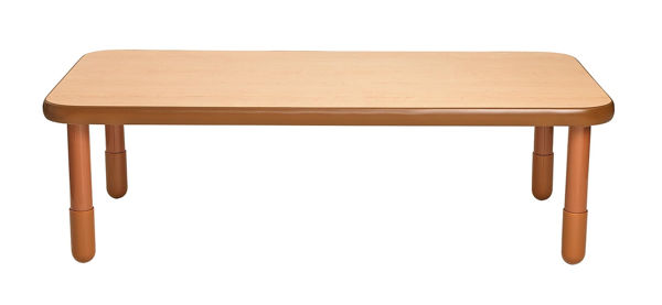 Picture of Baseline Rectangle table 30"x 60"  Natural colors 18" legs