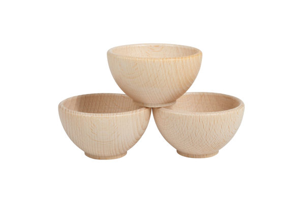 Picture of Wooden Bowls Set of 3