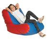 Picture of Blue/Red High Back Bean Bag 