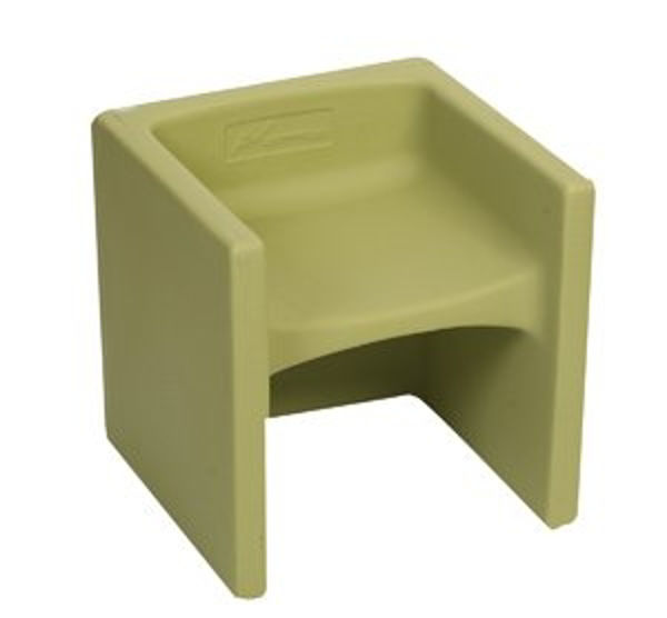 Picture of Chair Cube in Fern 15"