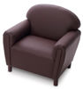 Picture of Chair in Enviro-Child Chocolate upholstery, 15" seat