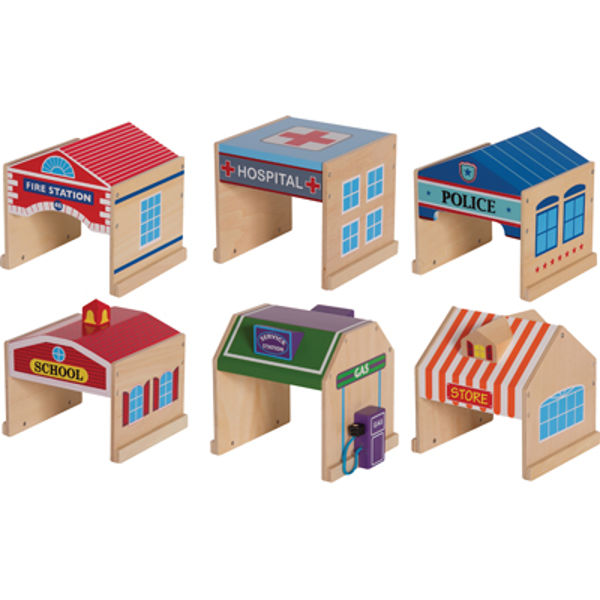 Picture of Community Buildings Set of 6