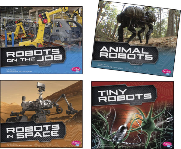 Picture of COOL ROBOTS SET OF FOUR HARDCOVER BOOKS