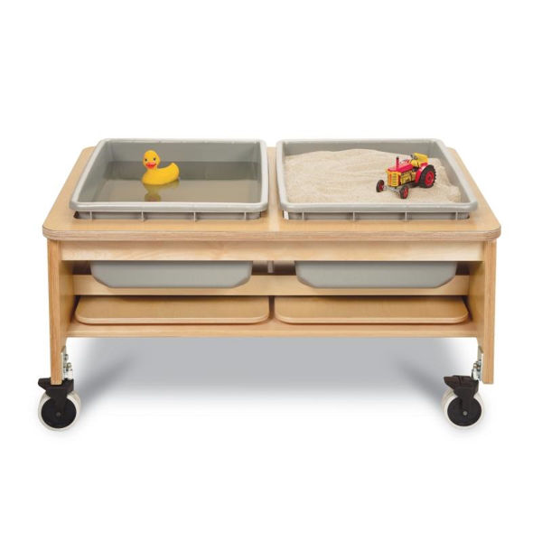 Picture of Deluxe Two Tub Sand and Water Table