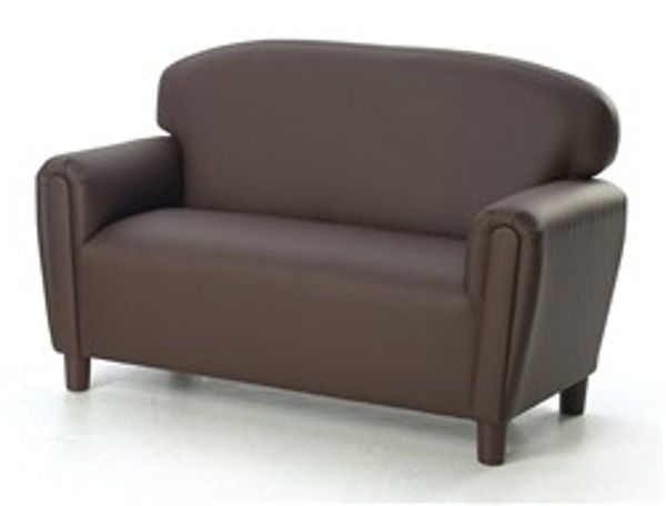 Picture of Enviro-Child Sofa  in Chocolate Preschool Size