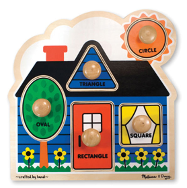 Harrison2Inspire-First Shapes Jumbo Knob Puzzle