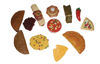 Picture of Hispanic play food 13 piece set