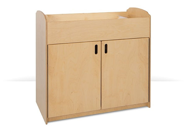 Picture of Infant Changing Table with Lower Storage and Doors DISC in 2026