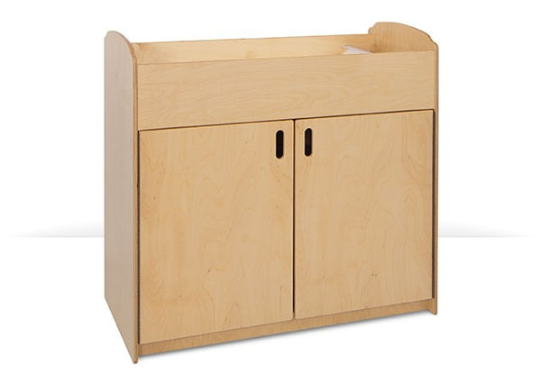 Picture of Infant Changing Table with Lower Storage and Doors