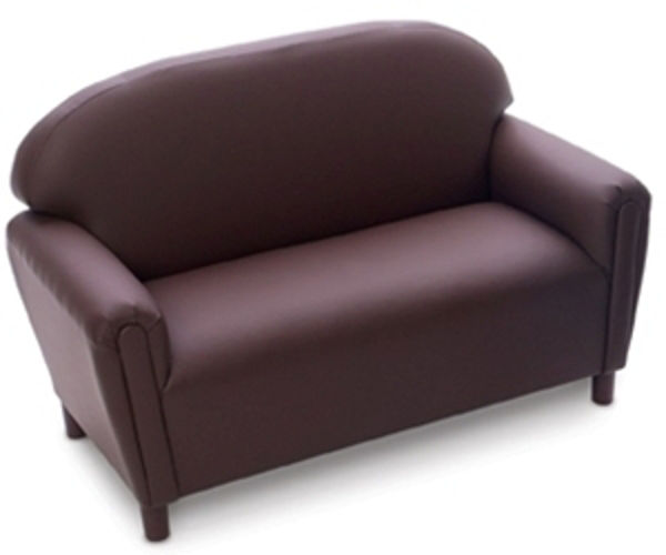 Picture of Just Like Home Sofa Brown 15" seat
