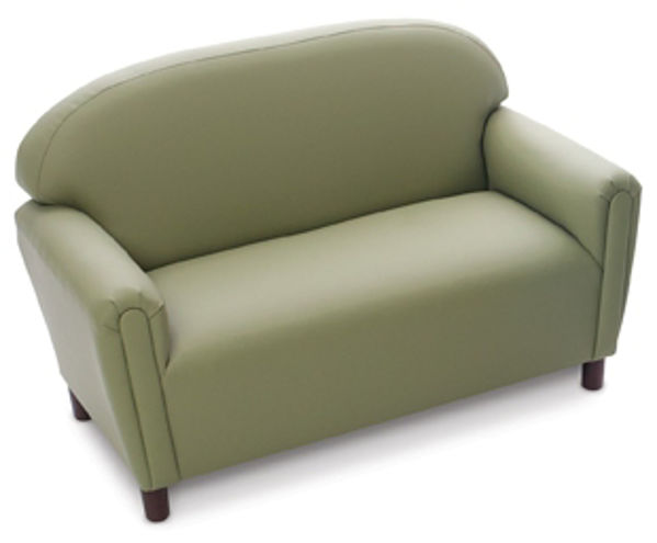 Picture of Just Like Home Sofa in Enviro-Child Fabric Sage  Seat Ht 15"