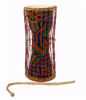 Picture of Kente Cloth Talking Drum 15"