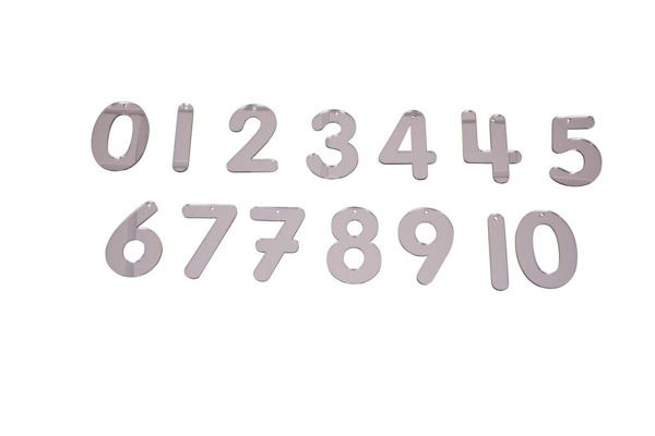 Picture of Mirror Numbers Small -set of 14