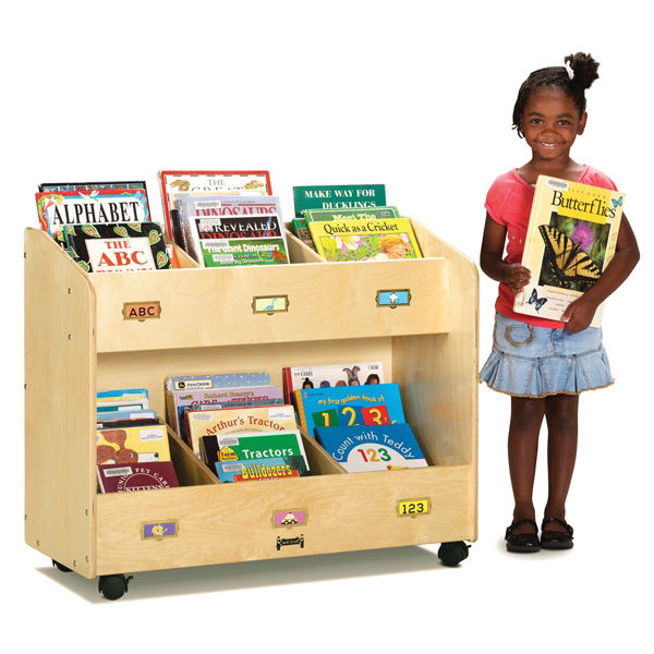 Picture of Mobile Book Display Organizer 6 Section