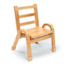 Picture of Natural Wood 13" Stack Chair, set of 2