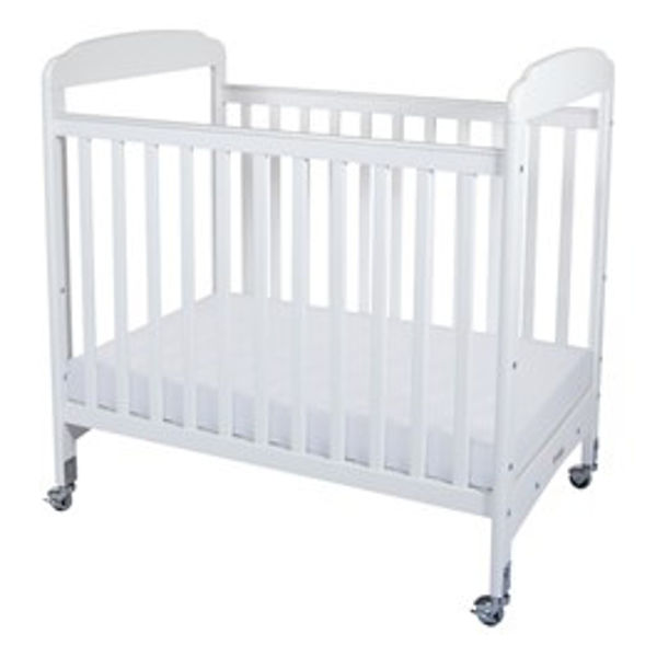 Picture of Next Gen Serenity Compact Crib FIXED sides WHITE