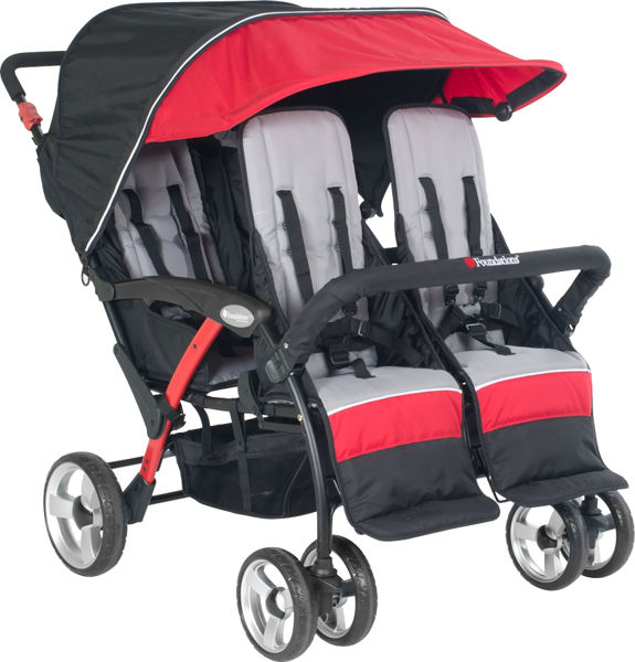 Picture of QUAD SPORT STROLLER RED
