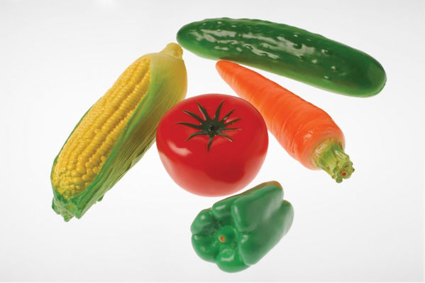 Picture of Real Size Vegetables, set of 5