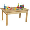 Picture of Rectangle Wood Table 30" x 48" -20" HT Legs