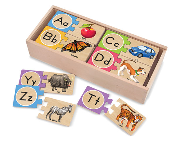 Picture of Self Correcting Alphabet Letter Puzzle