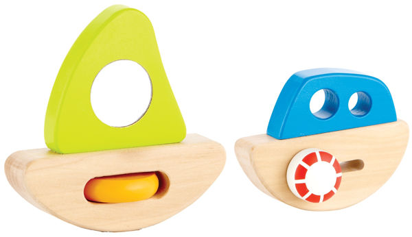 Picture of SET OF TWO WOODEN PUSH TOYS