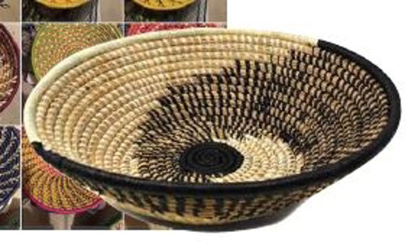 Picture of Shallow Bowl Basket- Kenya