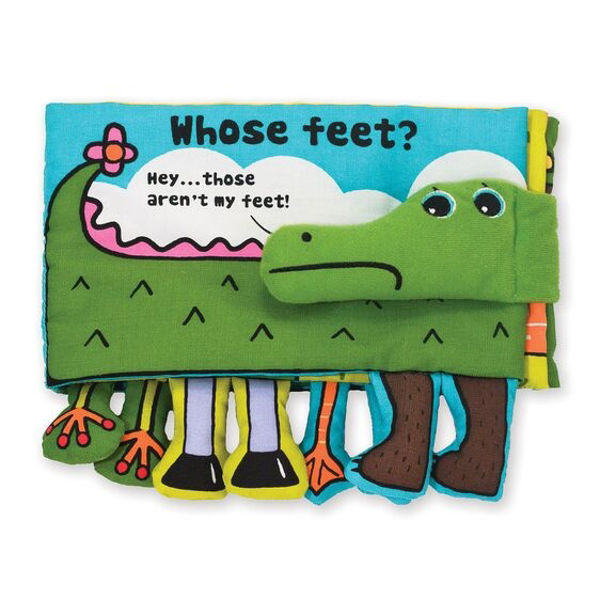 Picture of Soft Activity Book - Whose Feet?
