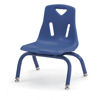 Picture of Stacking Chair Blue 8" with matching leg