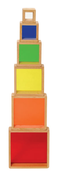 Picture of Stacking Rainbow Pyramid Ages 2+