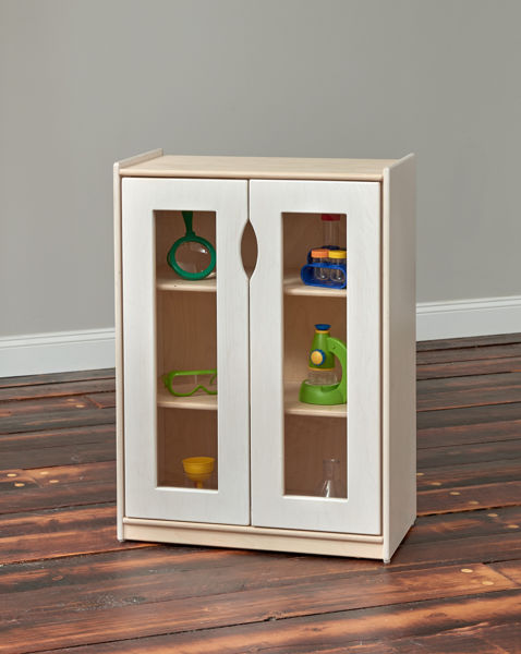Picture of STEM Display Cabinet with Acrylic doors.