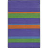 Picture of Straight & Narrow Rectangle carpet, Violet, 5'4" x 7'8"