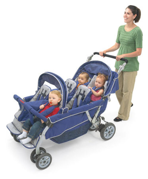 Picture of Surestop Folding Commercial Bye-Bye Stroller 6 passenger