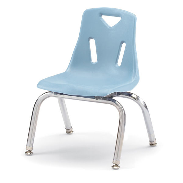 Picture of Teacher 16" Stack Chair, set of 6, Coastal Blue