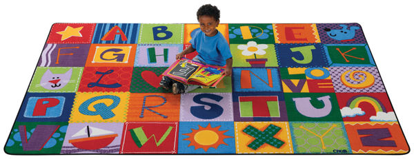 Picture of Toddler Alphabet Blocks 4'x6'