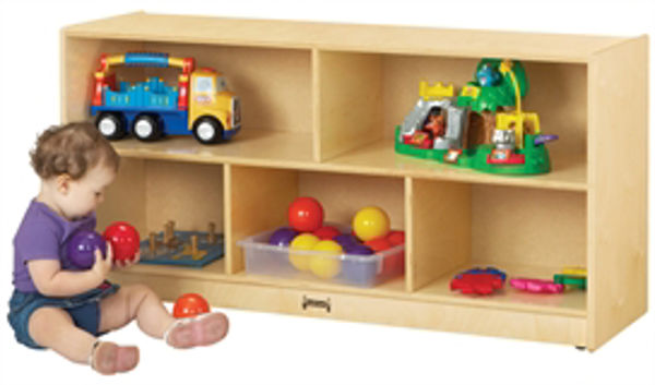 Picture of Toddler Single Mobile Storage Unit  15" Deep