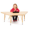 Picture of Trapezoid Table 30x30x60"  Maple on Maple Afterschool Height