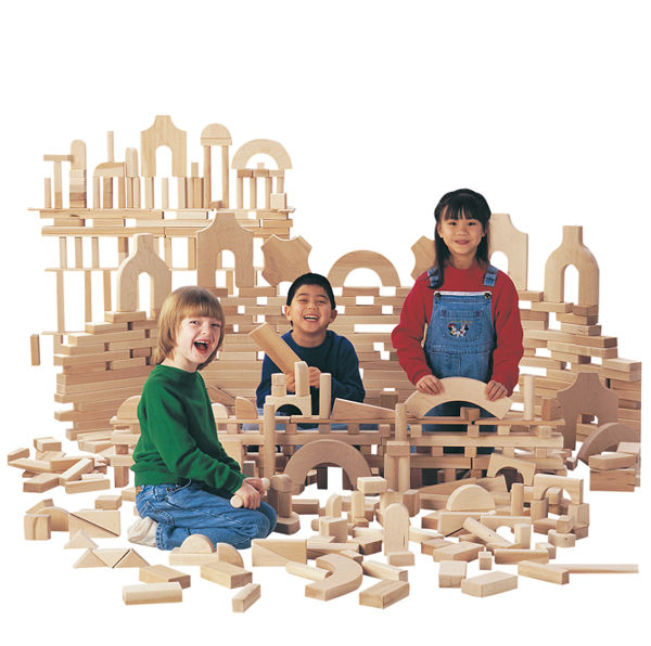 Picture of Unit blocks Starter Set, 86 pieces, 14 shapes