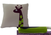Picture of Whimsical Pillows Set of 2 Soft Apple Green