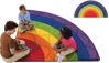 Picture of 6' Corner Rainbow Row Carpet