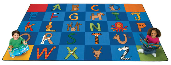 Picture of A to Z Animals 8'4"x13'4" Carpet