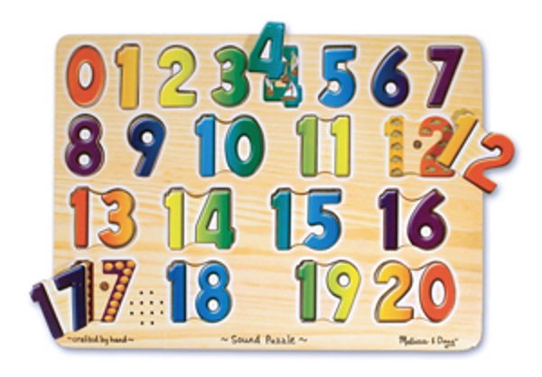 Picture of Numbers Large Sound Puzzle
