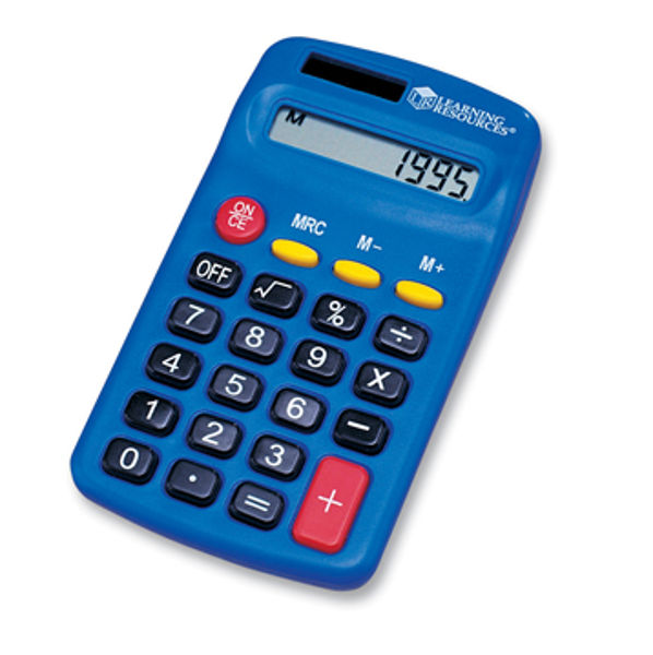 Picture of Set of 10 Primary Calculators 