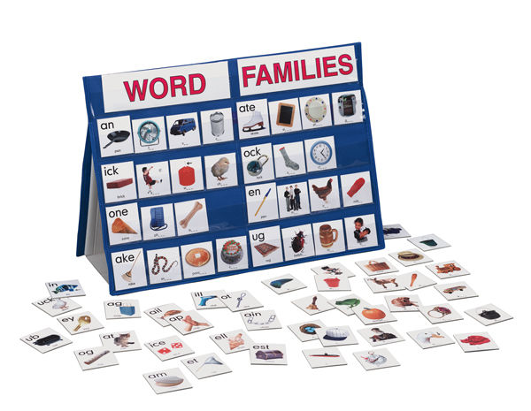 Picture of Word Families Table Top Pocket Chart Set
