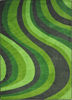 Picture of The Green Curve 7'8" x 10'9" Carpet